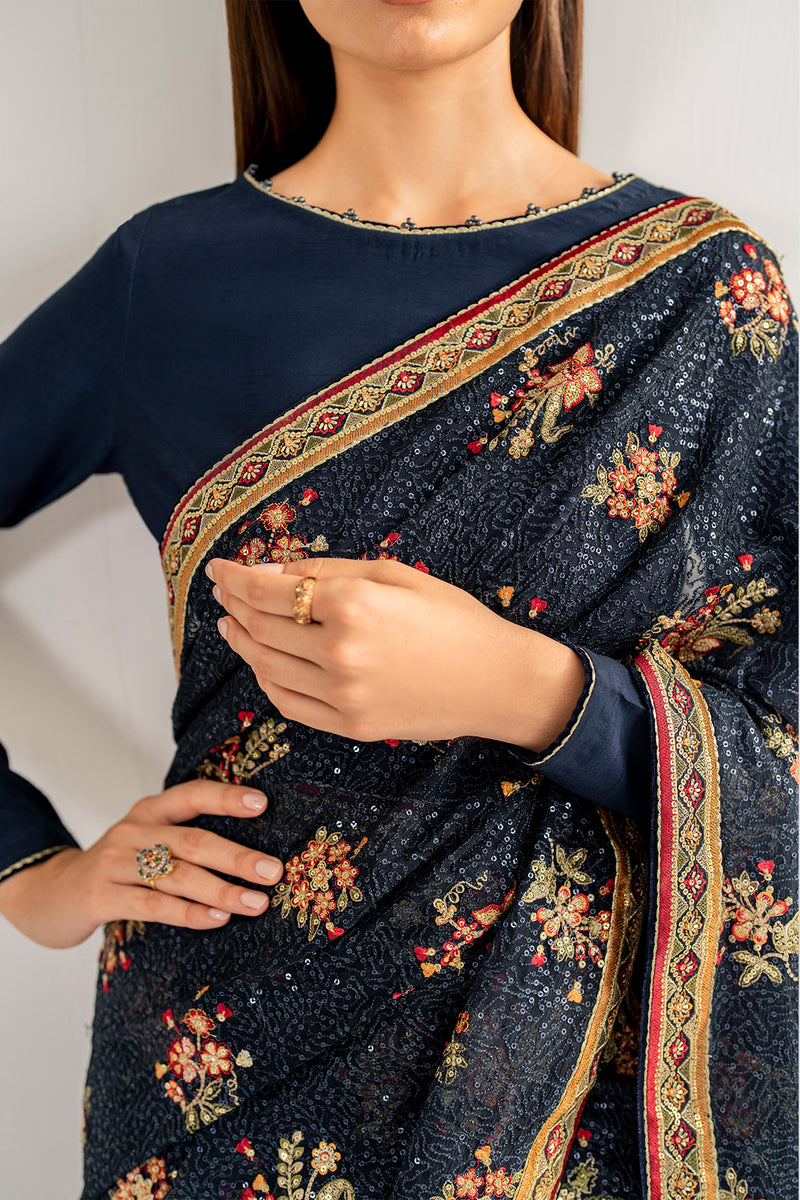 Jazmin | Formals Collection | Raw Silk UR-7025 - Saira Saqlain