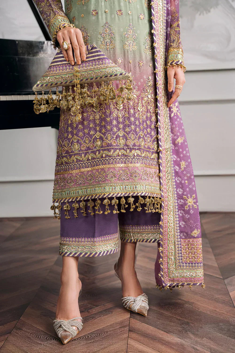Baroque | Chantelle Embroidered Collection | CH12-08 - Saira Saqlain