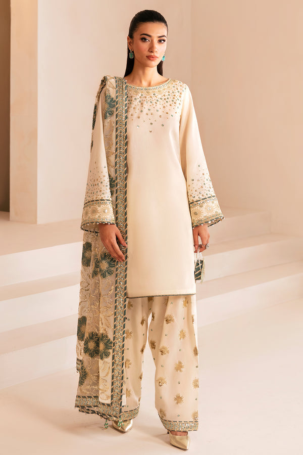 Jazmin | Formals Collection | Raw Silk UR-7039 - Saira Saqlain