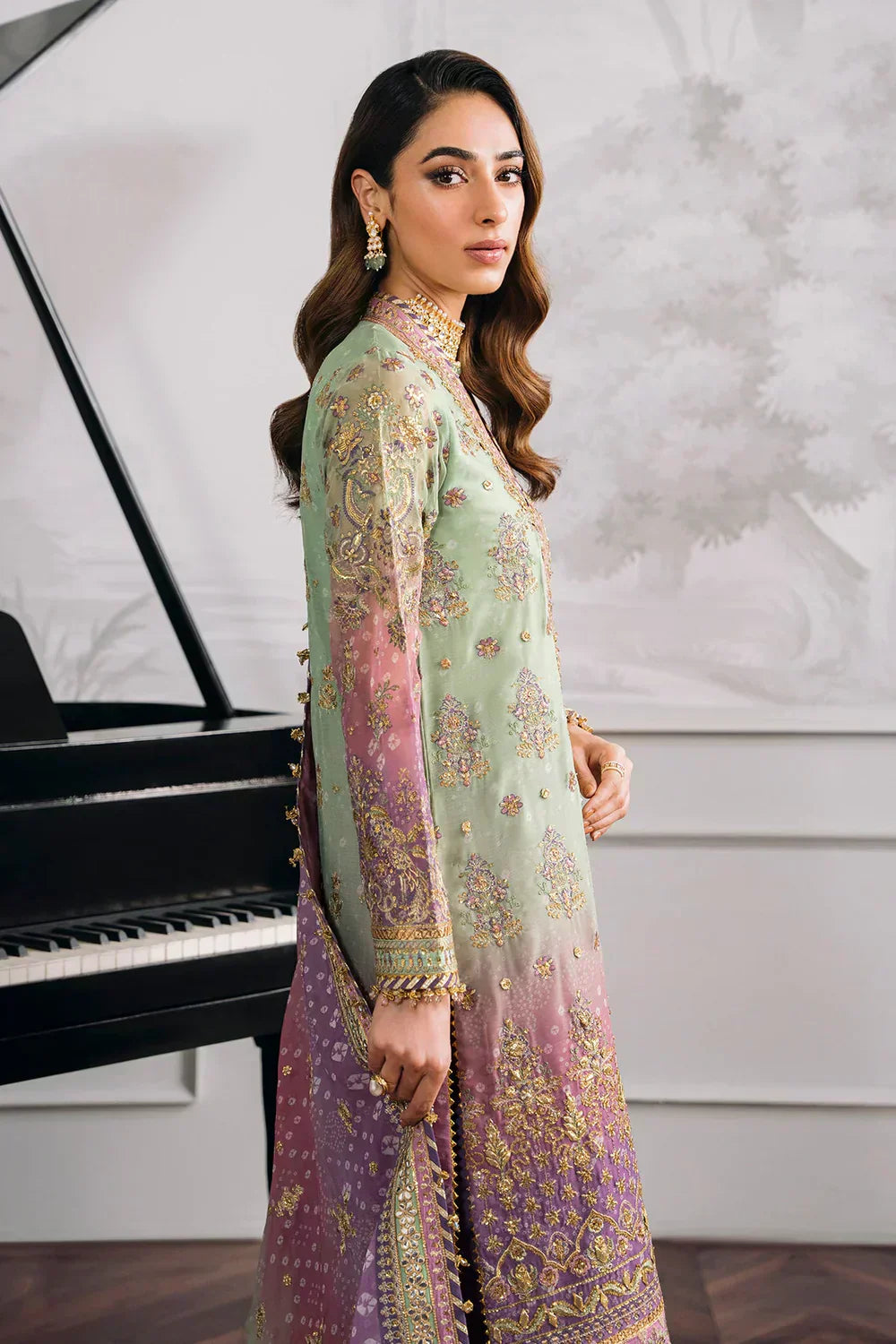 Baroque | Chantelle Embroidered Collection | CH12-08 - Saira Saqlain