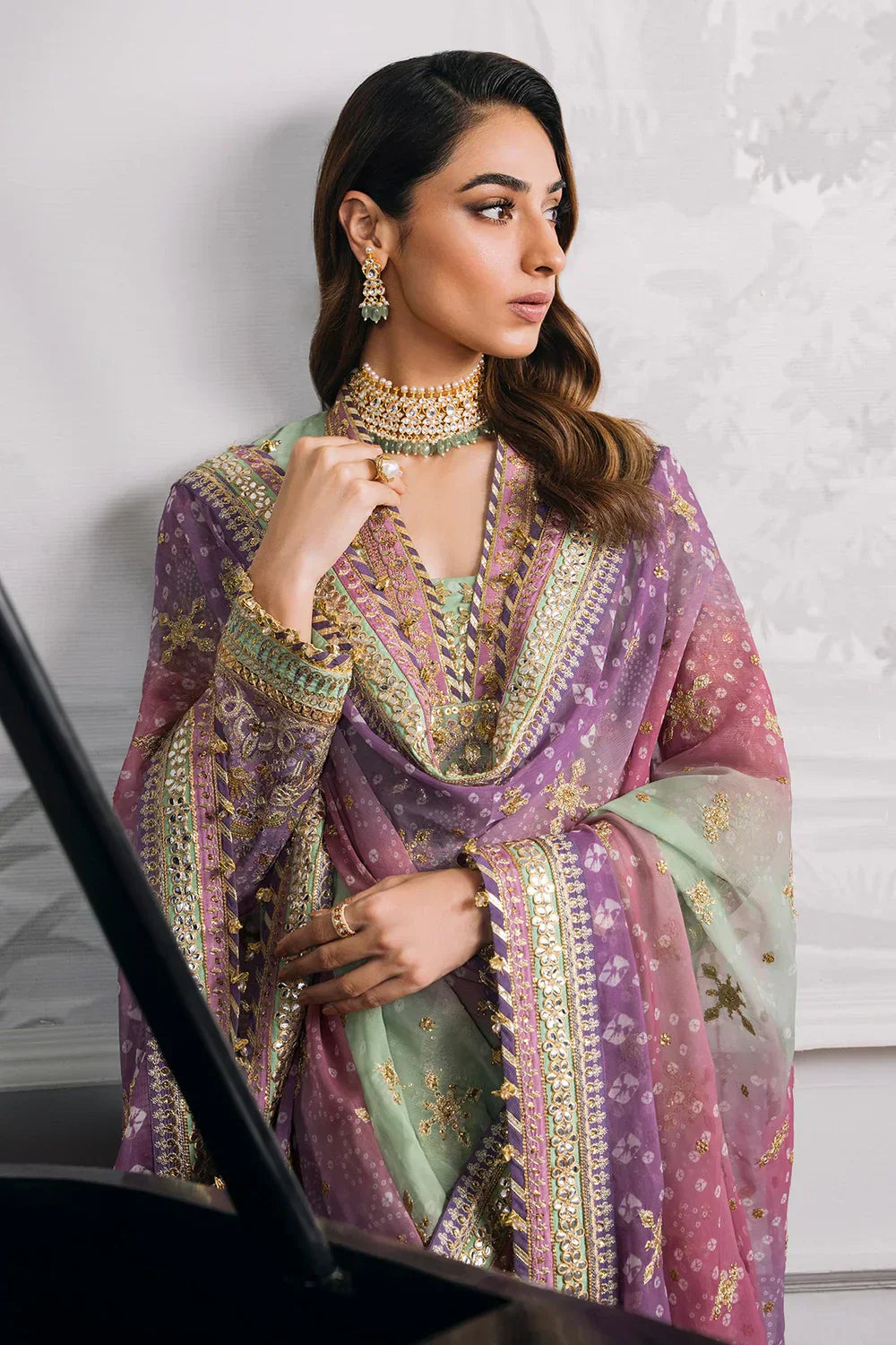 Baroque | Chantelle Embroidered Collection | CH12-08 - Saira Saqlain