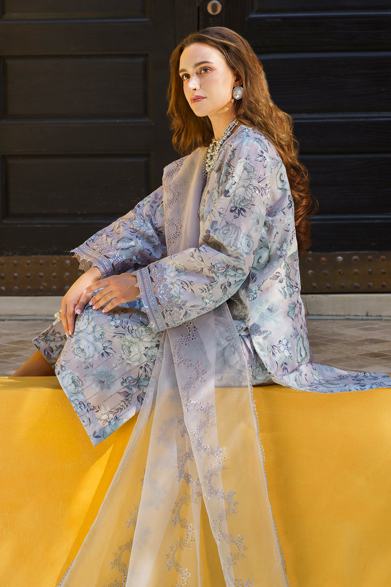Baroque | Luxury Pret 24 | LAWN UF-580 - Saira Saqlain