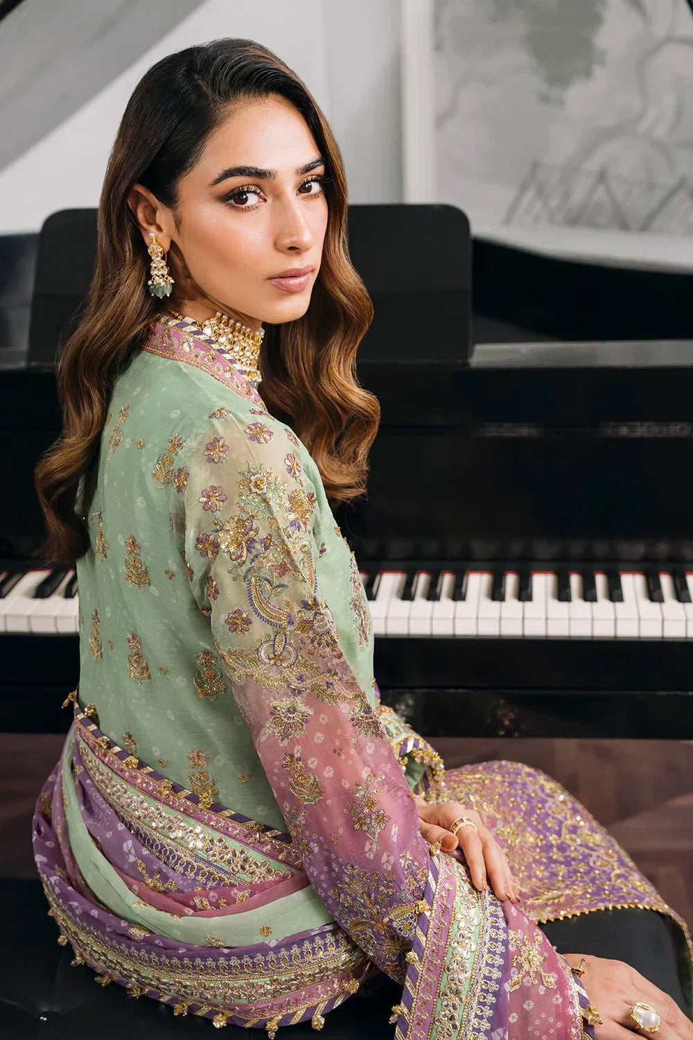 Baroque | Chantelle Embroidered Collection | CH12-08 - Saira Saqlain