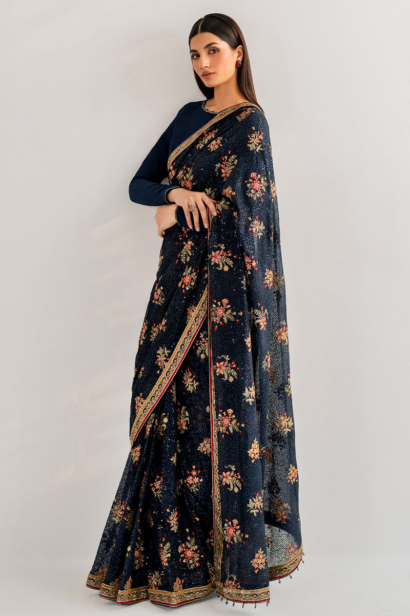 Jazmin | Formals Collection | Raw Silk UR-7025 - Saira Saqlain