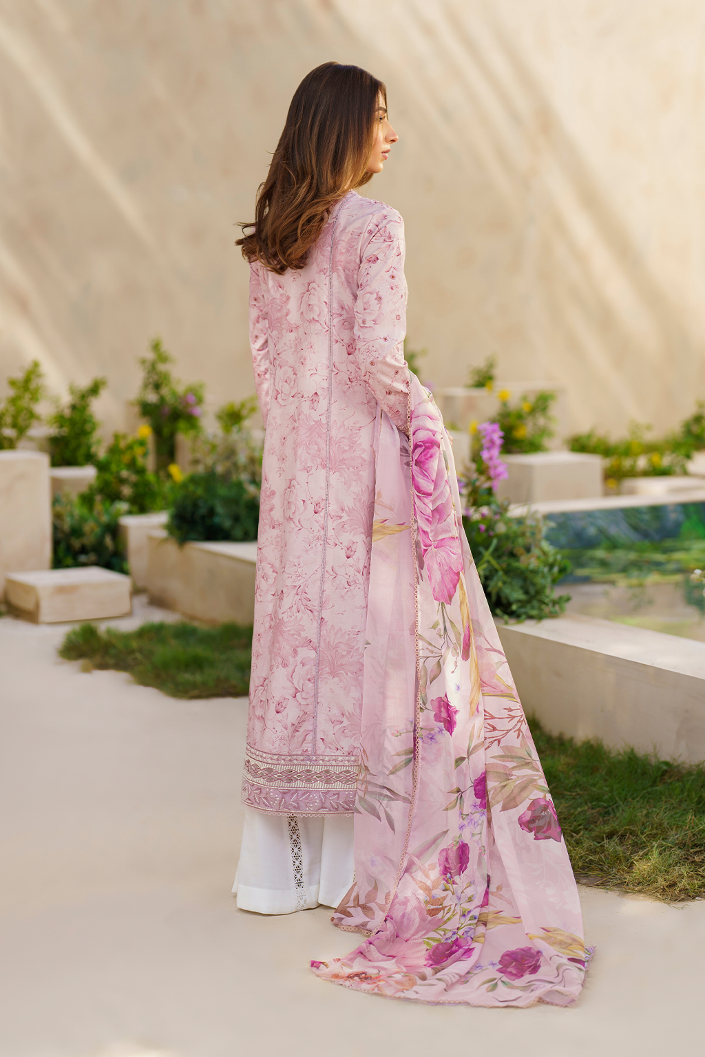 Iznik | Festive lawn 24 | SFL-06 - Saira Saqlain