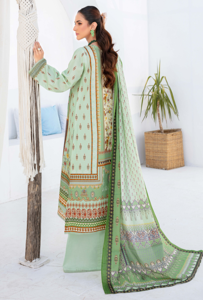 Humdum | Saira Bano Lawn 24 | D02 - Saira Saqlain