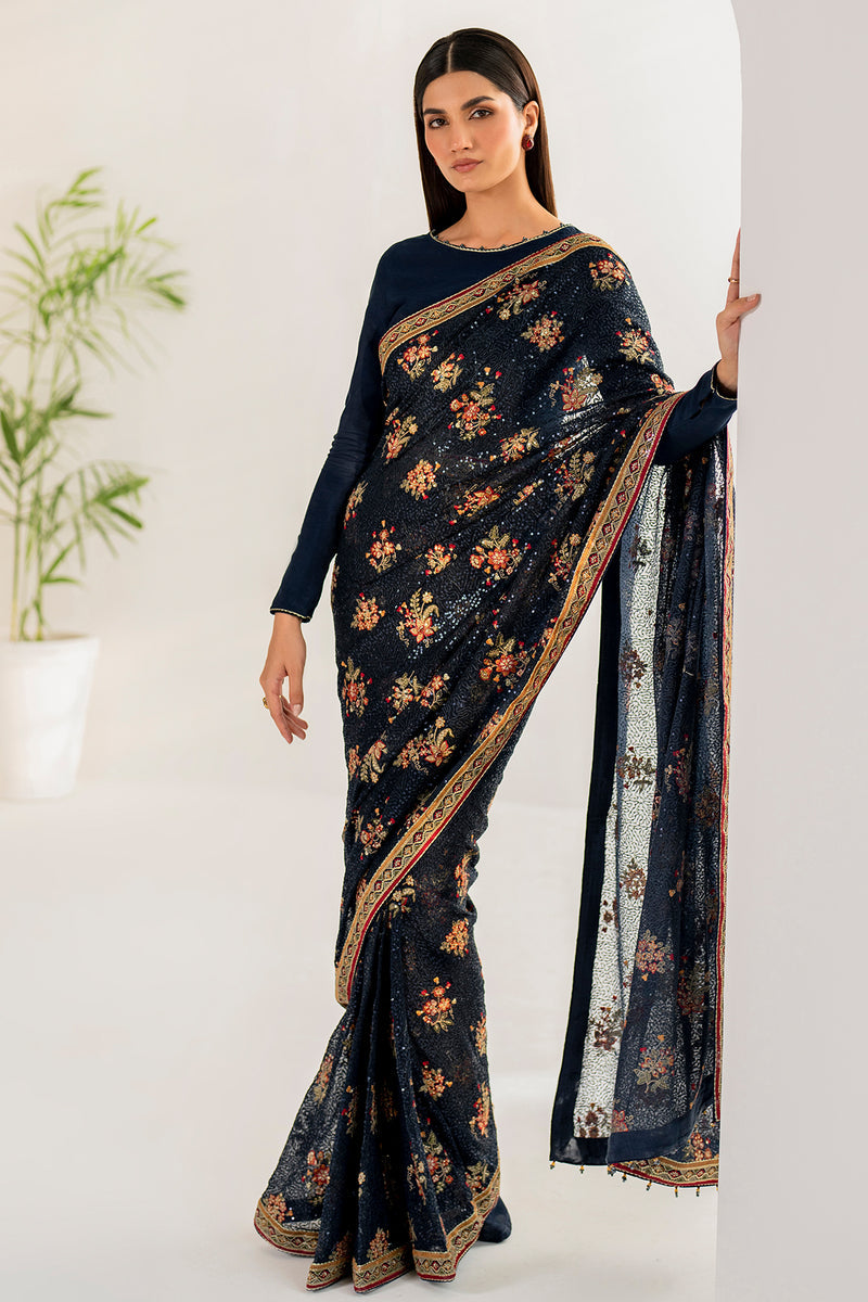Jazmin | Formals Collection | Raw Silk UR-7025 - Saira Saqlain