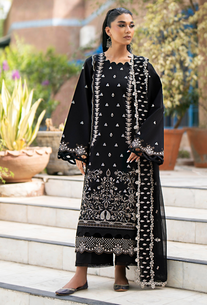 Humdum | Selin Lawn 25 | Selin - D05 -   Ladies Clothes -  Saira Saqlain