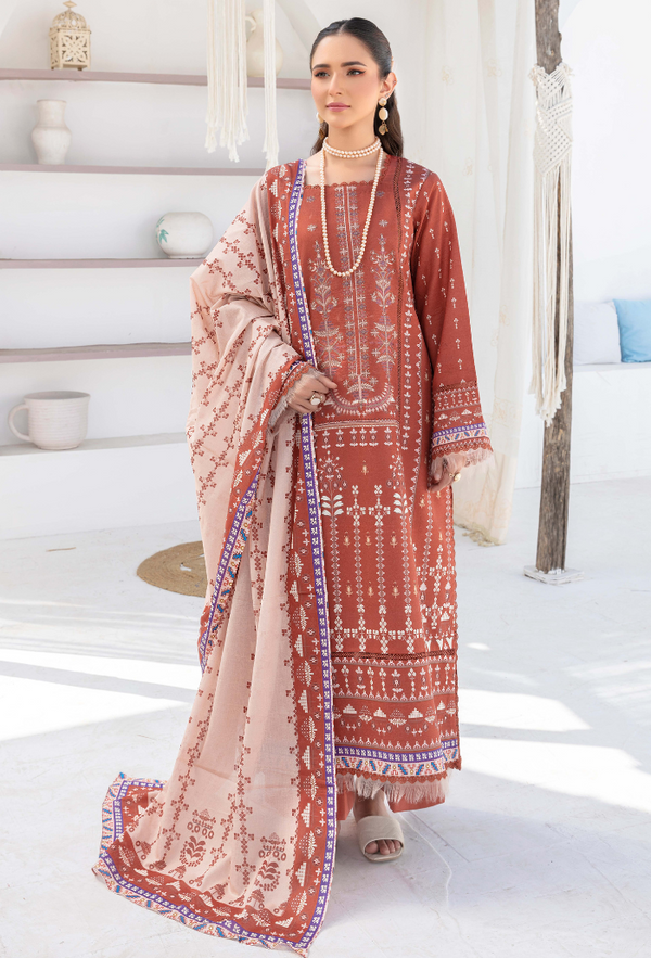 Humdum | Saira Bano Lawn 24 | D03 - Saira Saqlain