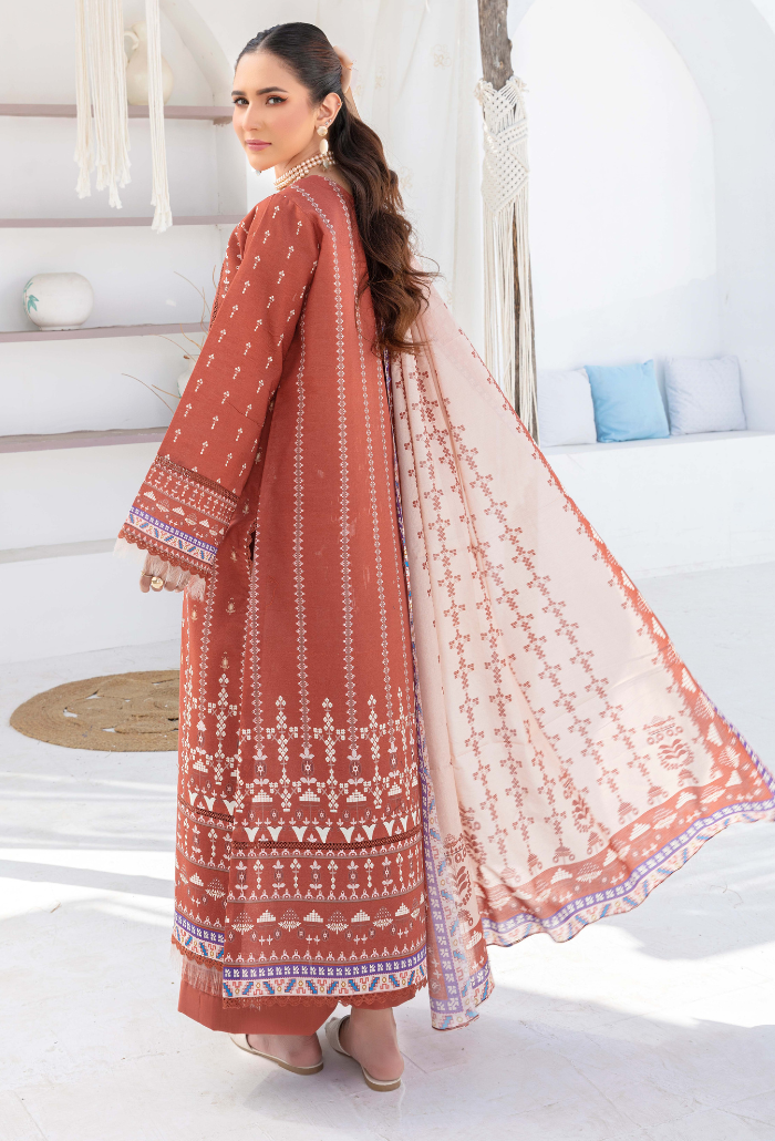 Humdum | Saira Bano Lawn 24 | D03 - Saira Saqlain