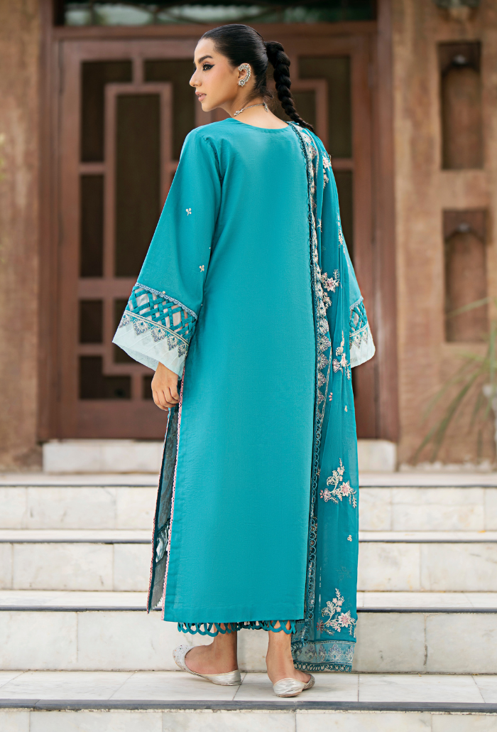 Humdum | Selin Lawn 25 | Selin - D01 -   Ladies Clothes -  Saira Saqlain