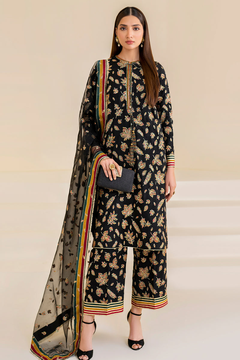 Jazmin | Formals Collection | Raw Silk UR-7023 - Saira Saqlain