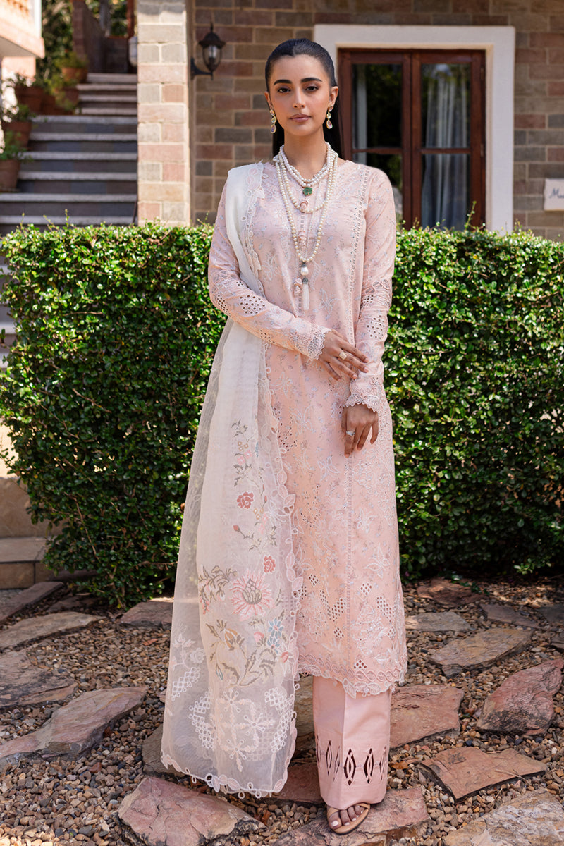 Qalamkar | Q Line Lawn 25 | QM-12 Miso - Saira Saqlain