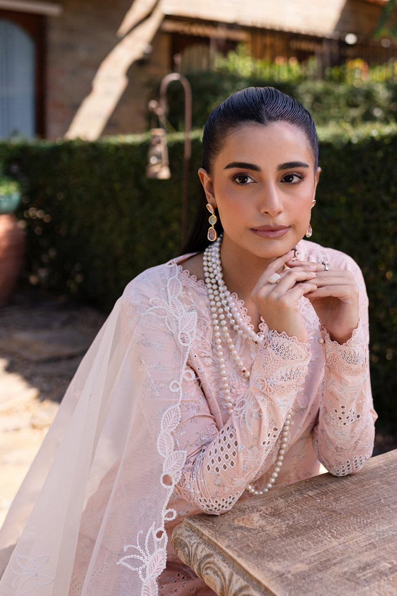 Qalamkar | Q Line Lawn 25 | QM-03 Rune - Saira Saqlain
