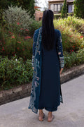 Qalamkar | Q Line Lawn 25 | QM-01 Bleu - Saira Saqlain