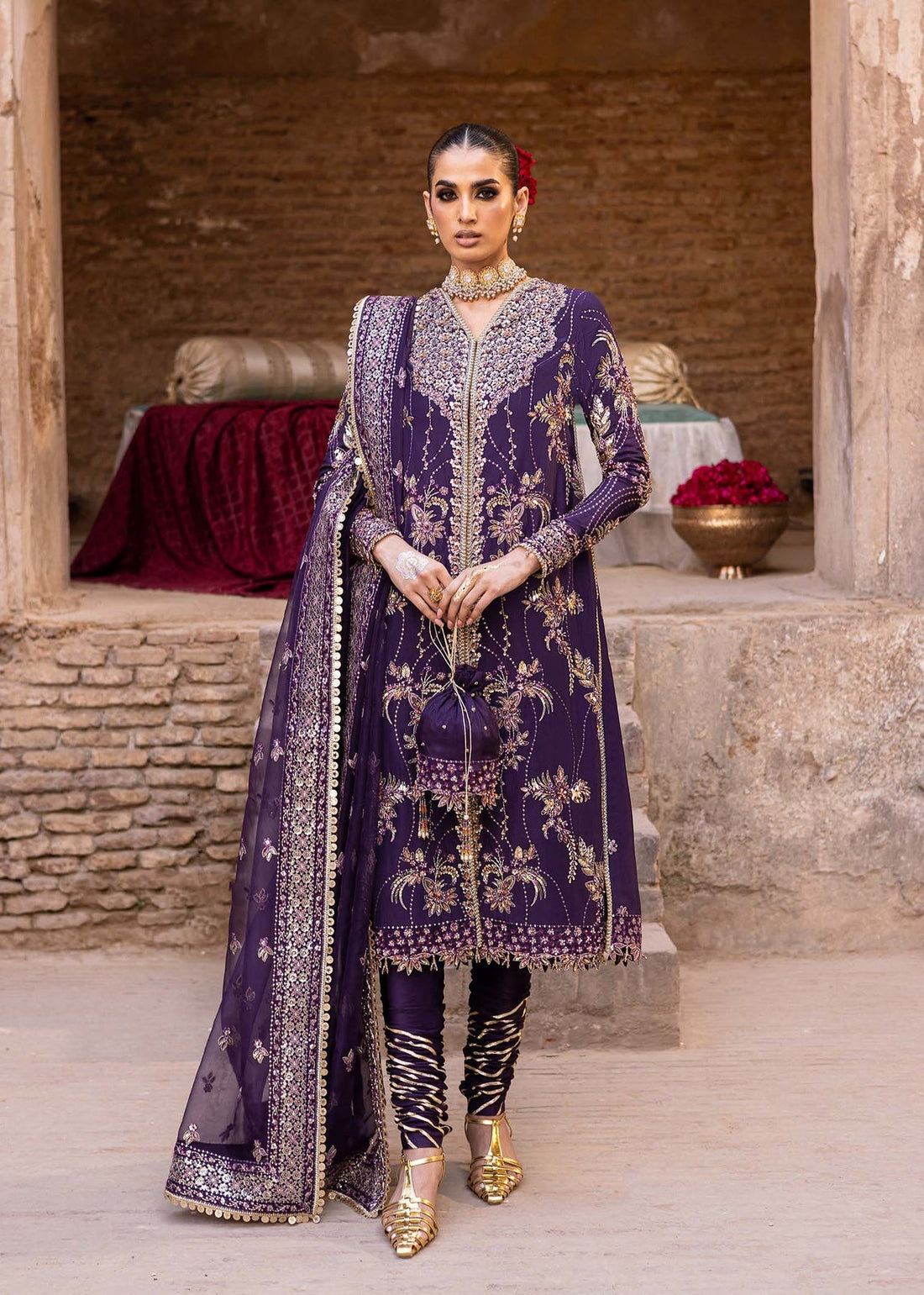 Akbar Aslam | Dastaan Luxury Formals | Haniye -   Ladies Clothes -  Saira Saqlain