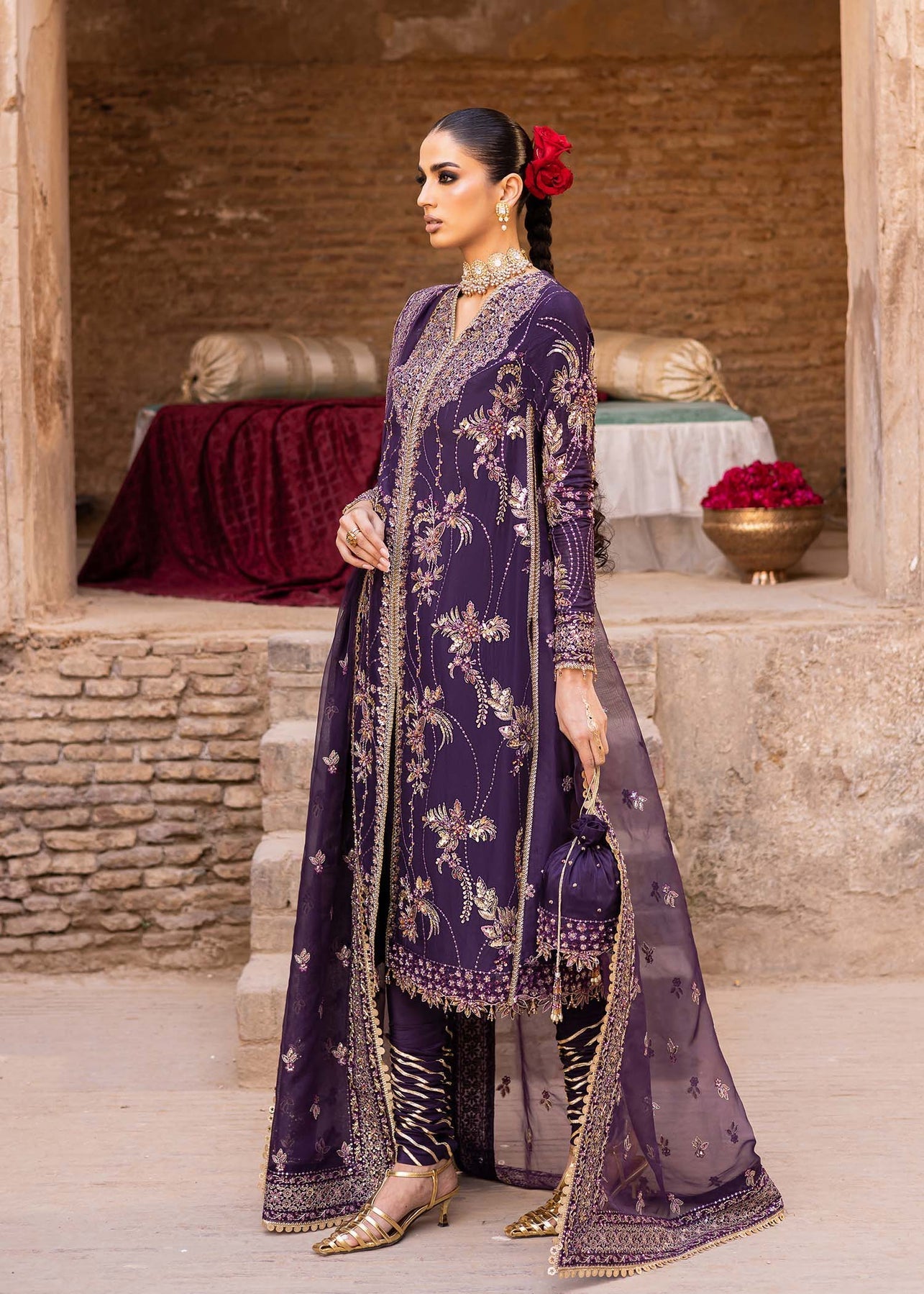 Akbar Aslam | Dastaan Luxury Formals | Haniye -   Ladies Clothes -  Saira Saqlain