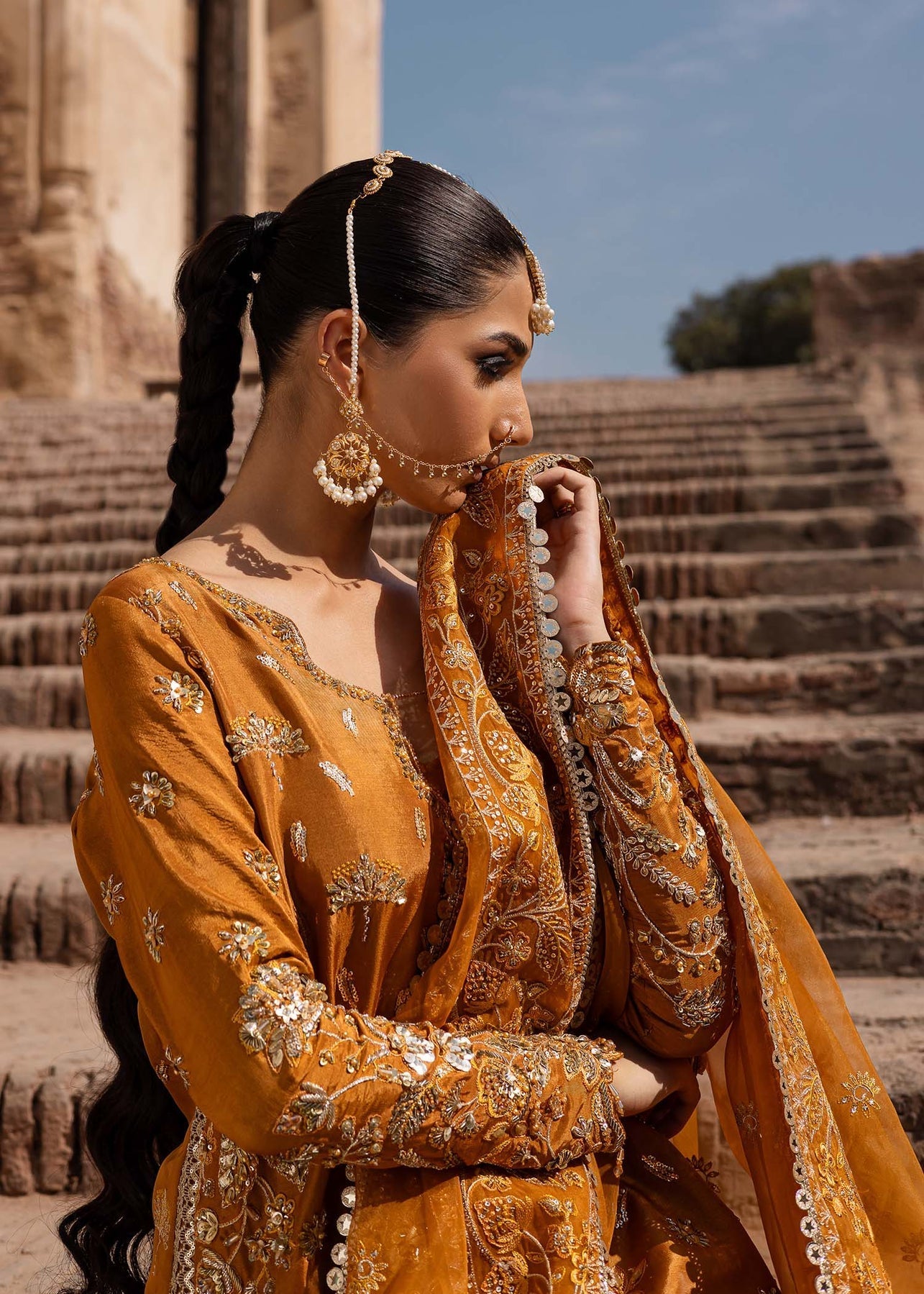 Akbar Aslam | Dastaan Luxury Formals | Zarmisha -   Ladies Clothes -  Saira Saqlain