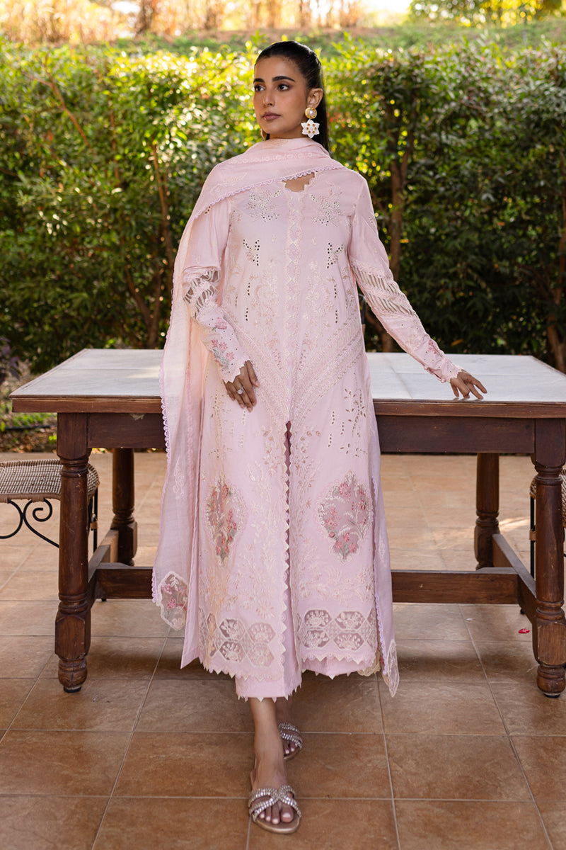 Qalamkar | Q Line Lawn 25 | QM-03 Rune - Saira Saqlain