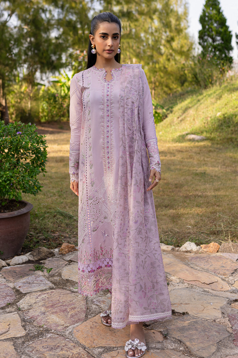 Qalamkar | Q Line Lawn 25 | QM-05 Cecilia - Saira Saqlain