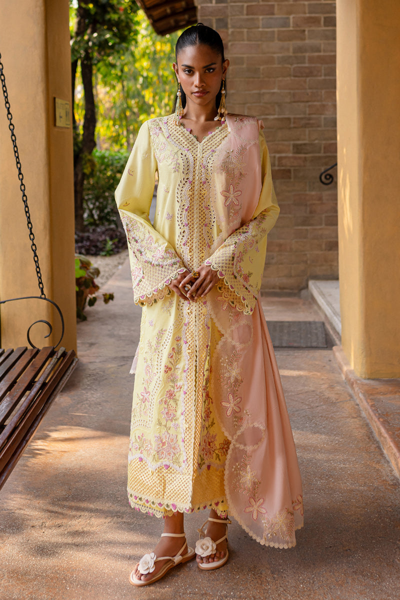 Qalamkar | Q Line Lawn 25 | QM-11 Ina - Saira Saqlain