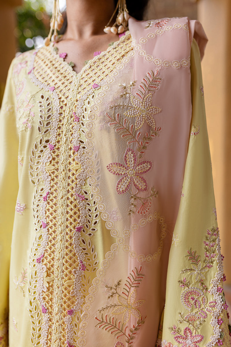 Qalamkar | Q Line Lawn 25 | QM-11 Ina - Saira Saqlain