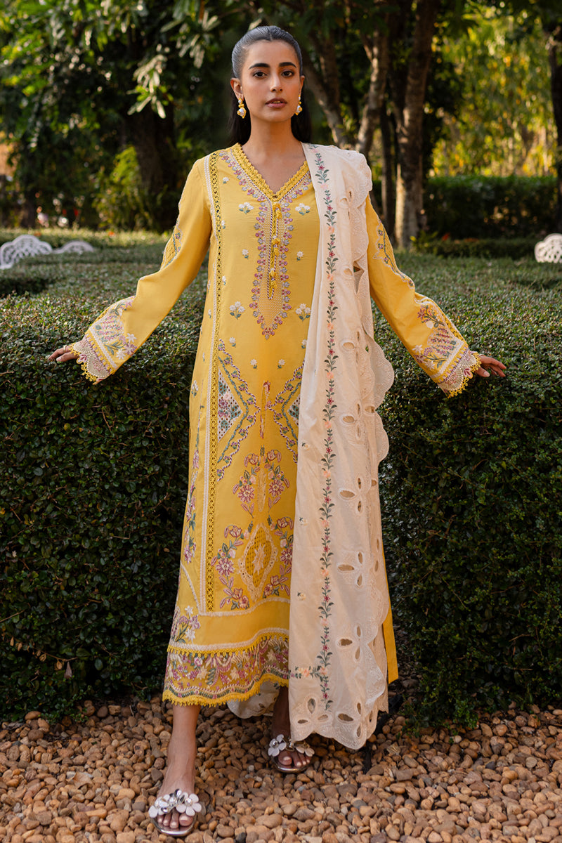 Qalamkar | Q Line Lawn 25 | QM-10 Olena - Saira Saqlain