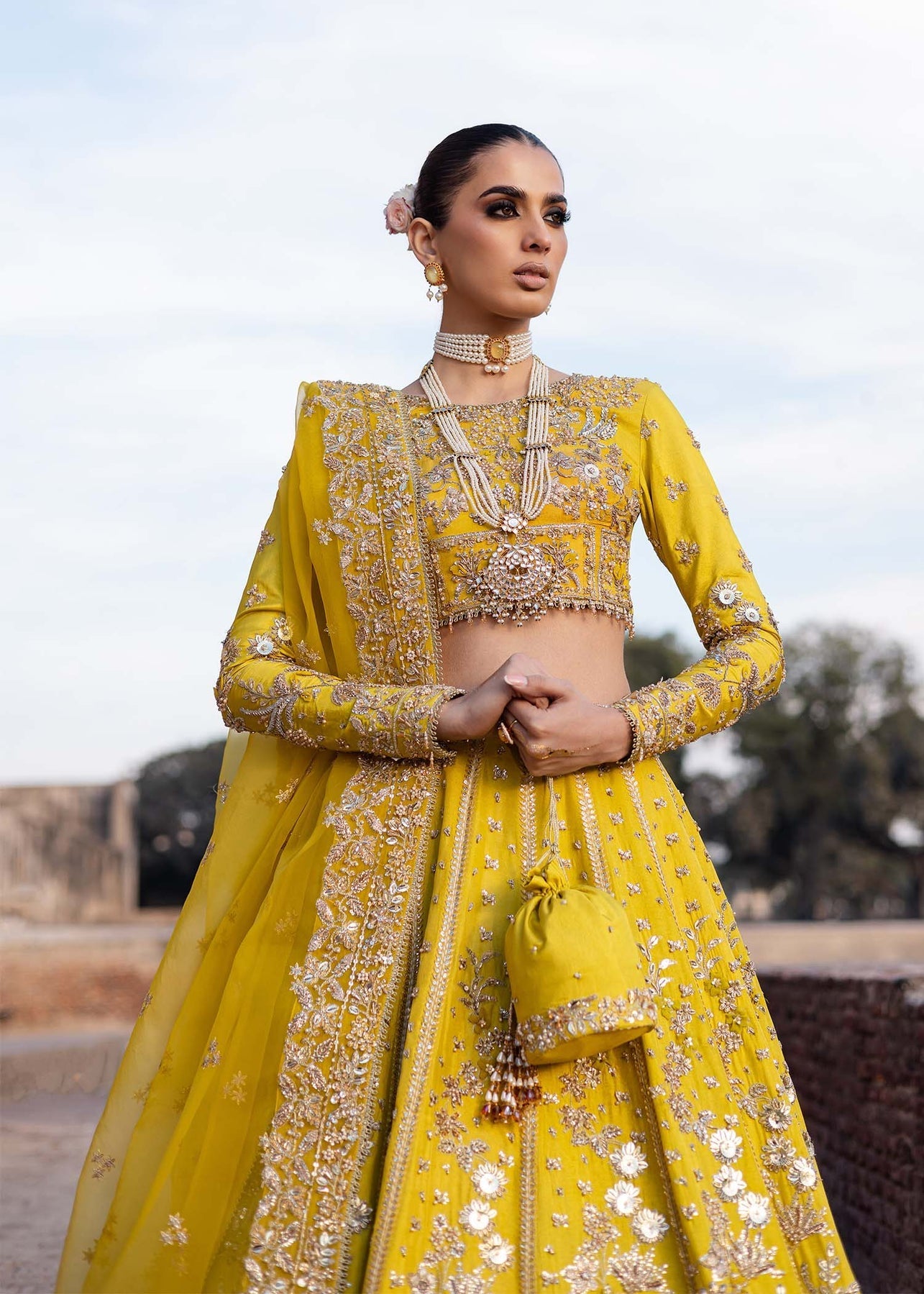 Akbar Aslam | Dastaan Luxury Formals | Nureh -   Ladies Clothes -  Saira Saqlain