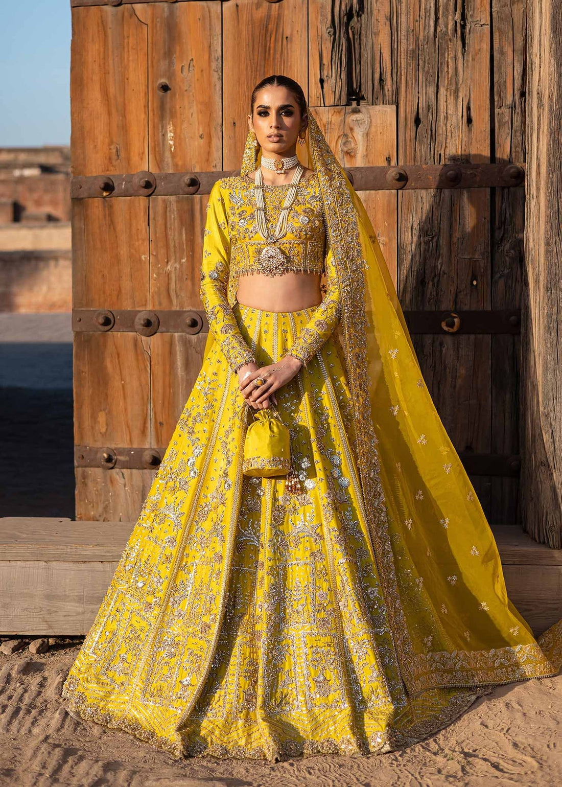 Akbar Aslam | Dastaan Luxury Formals | Nureh -   Ladies Clothes -  Saira Saqlain