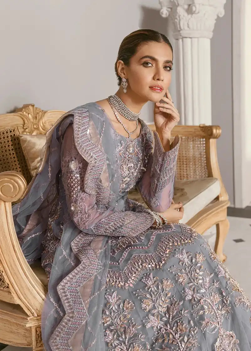 Akbar Aslam | Formal Collection | Wisteria - Saira Saqlain