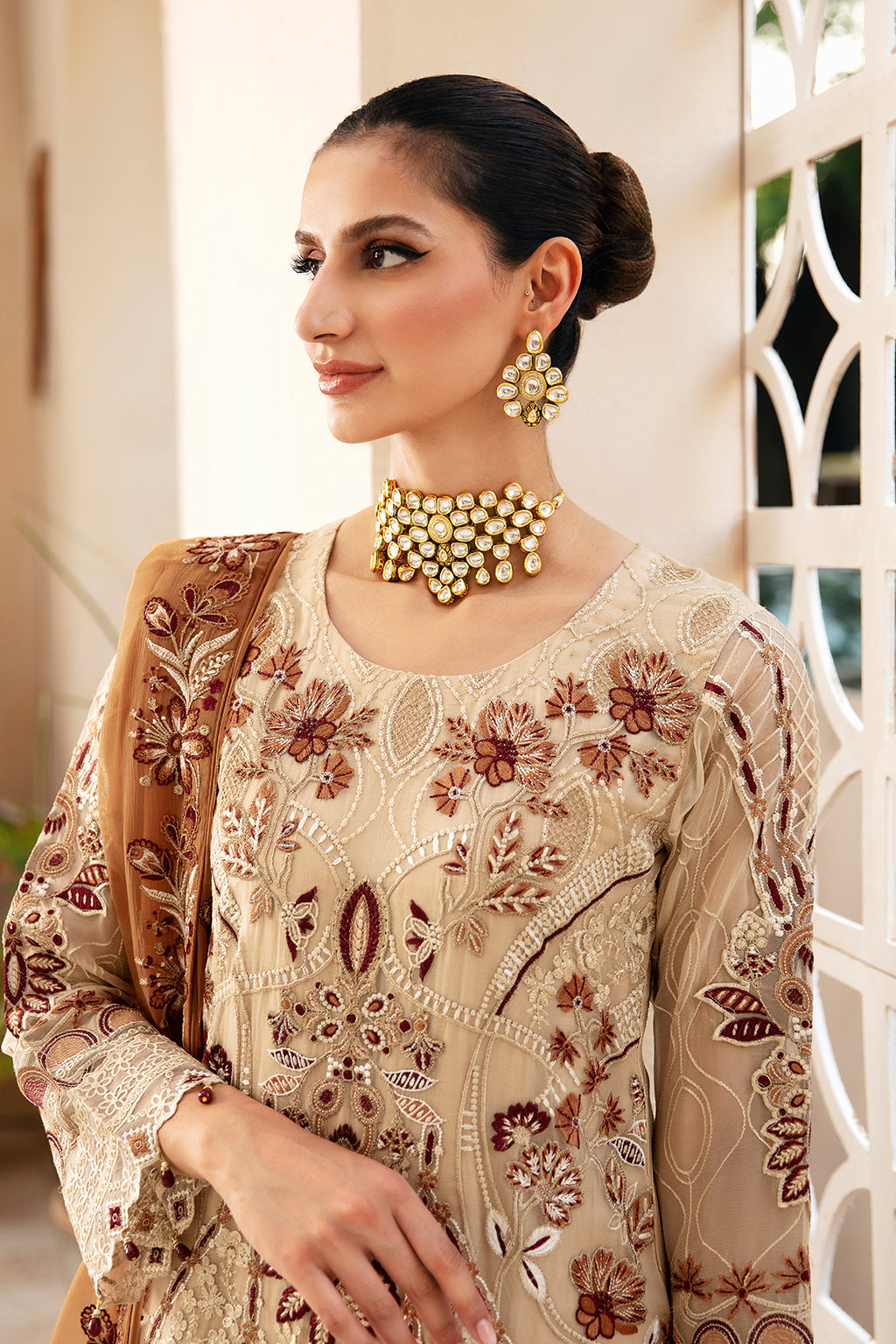 Ramsha | Chevron Chiffon Collection | A-912 - Saira Saqlain