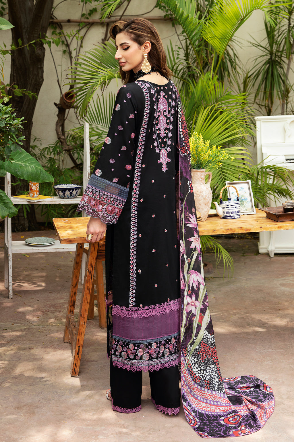 Ramsha | Luxury Lawn 24 | Y-806 - Saira Saqlain
