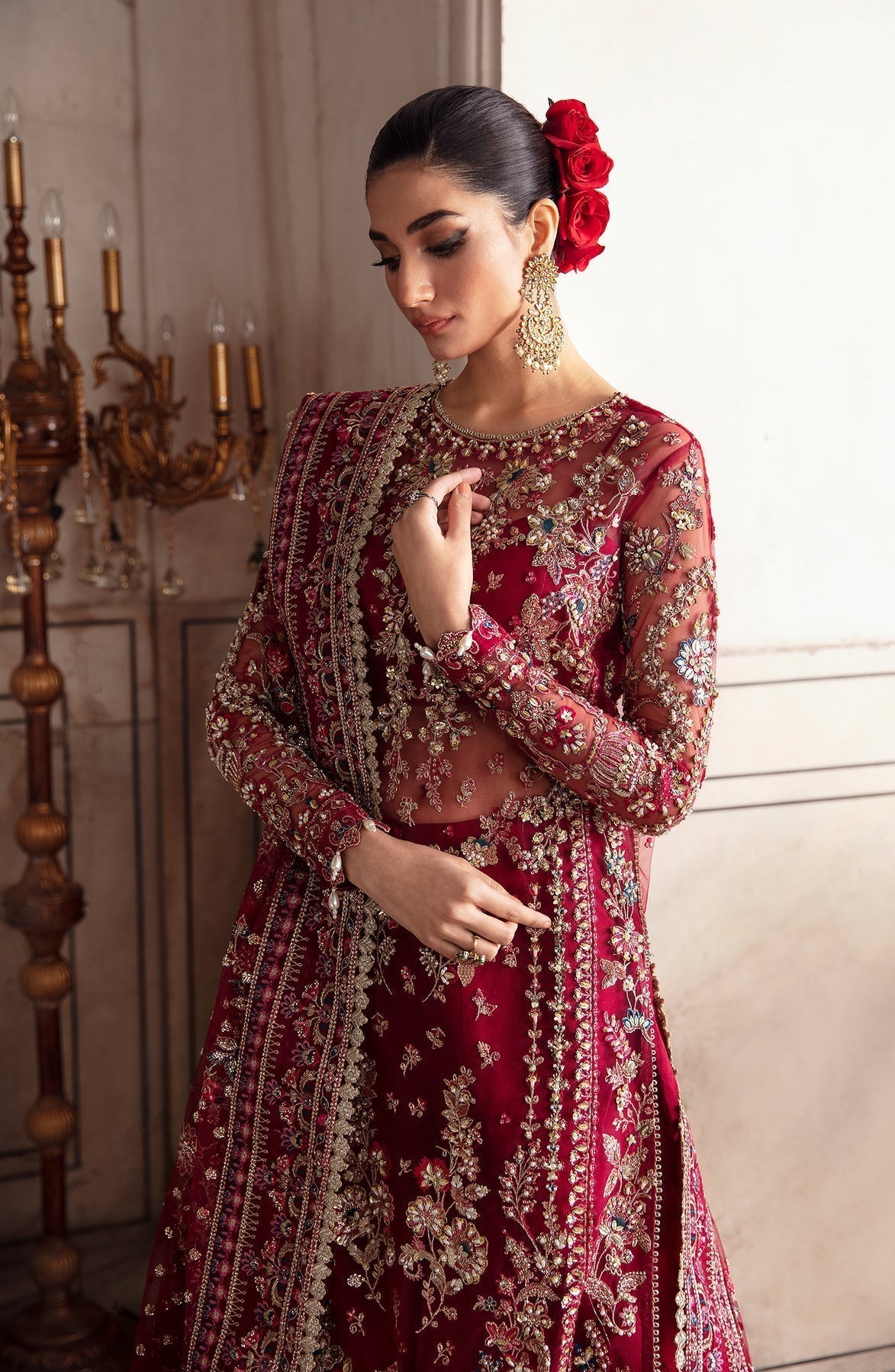 Zevk | Afsanah Wedding Formals | KAMKHAWAB - Saira Saqlain