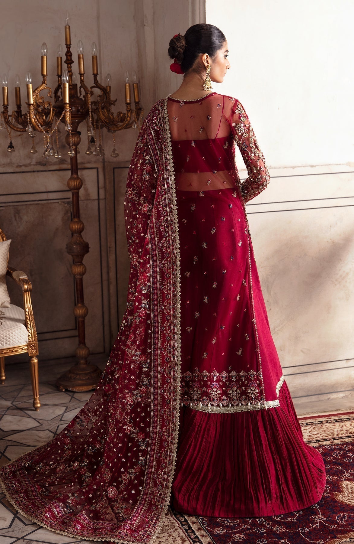 Zevk | Afsanah Wedding Formals | KAMKHAWAB - Saira Saqlain