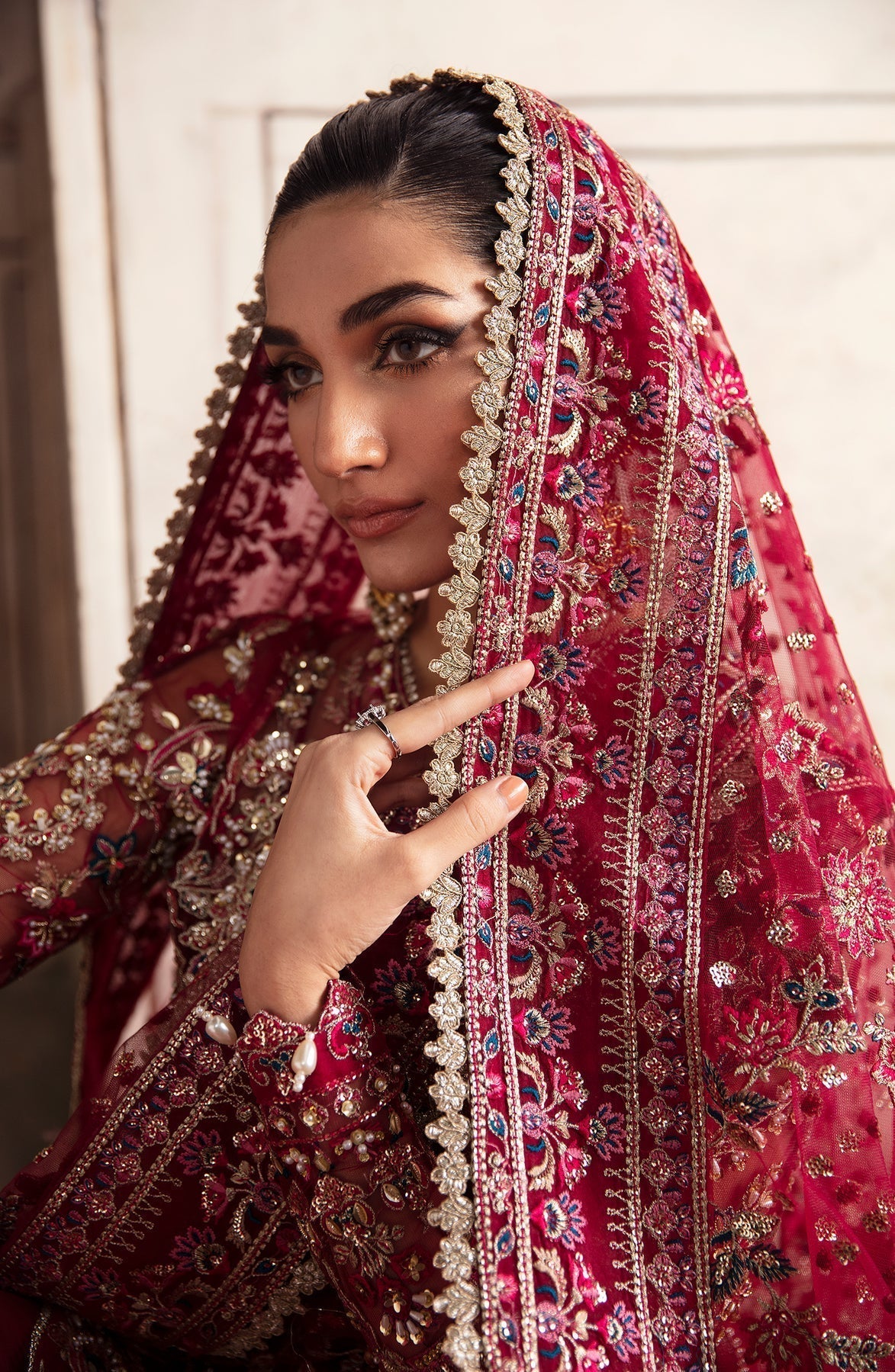 Zevk | Afsanah Wedding Formals | KAMKHAWAB - Saira Saqlain