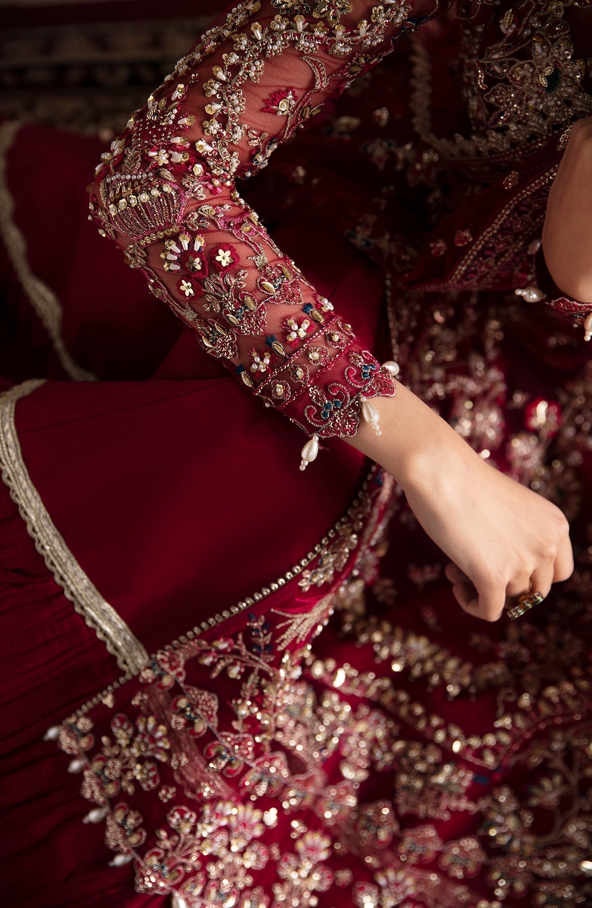 Zevk | Afsanah Wedding Formals | KAMKHAWAB - Saira Saqlain