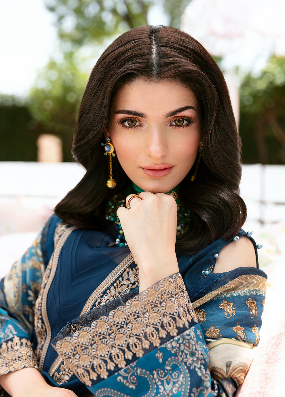 Gulaal | Summer Glow Lawn 24 | SYLVIYA (GL-L-24V3-01) - Saira Saqlain