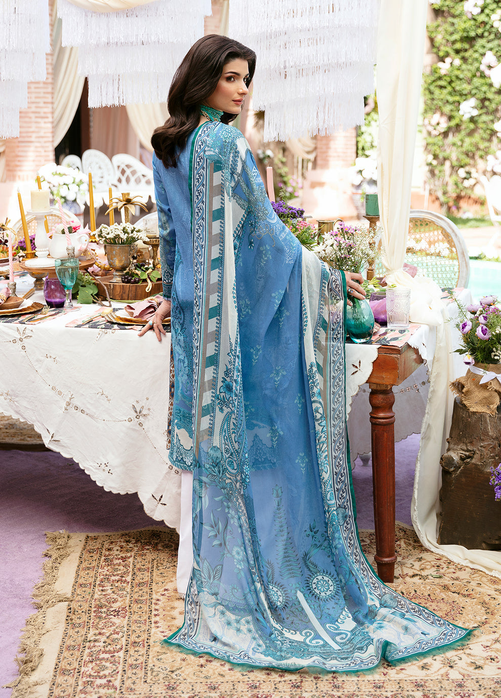 Gulaal | Summer Glow Lawn 24 | ELAINE (GL-L-24V3-07) - Saira Saqlain