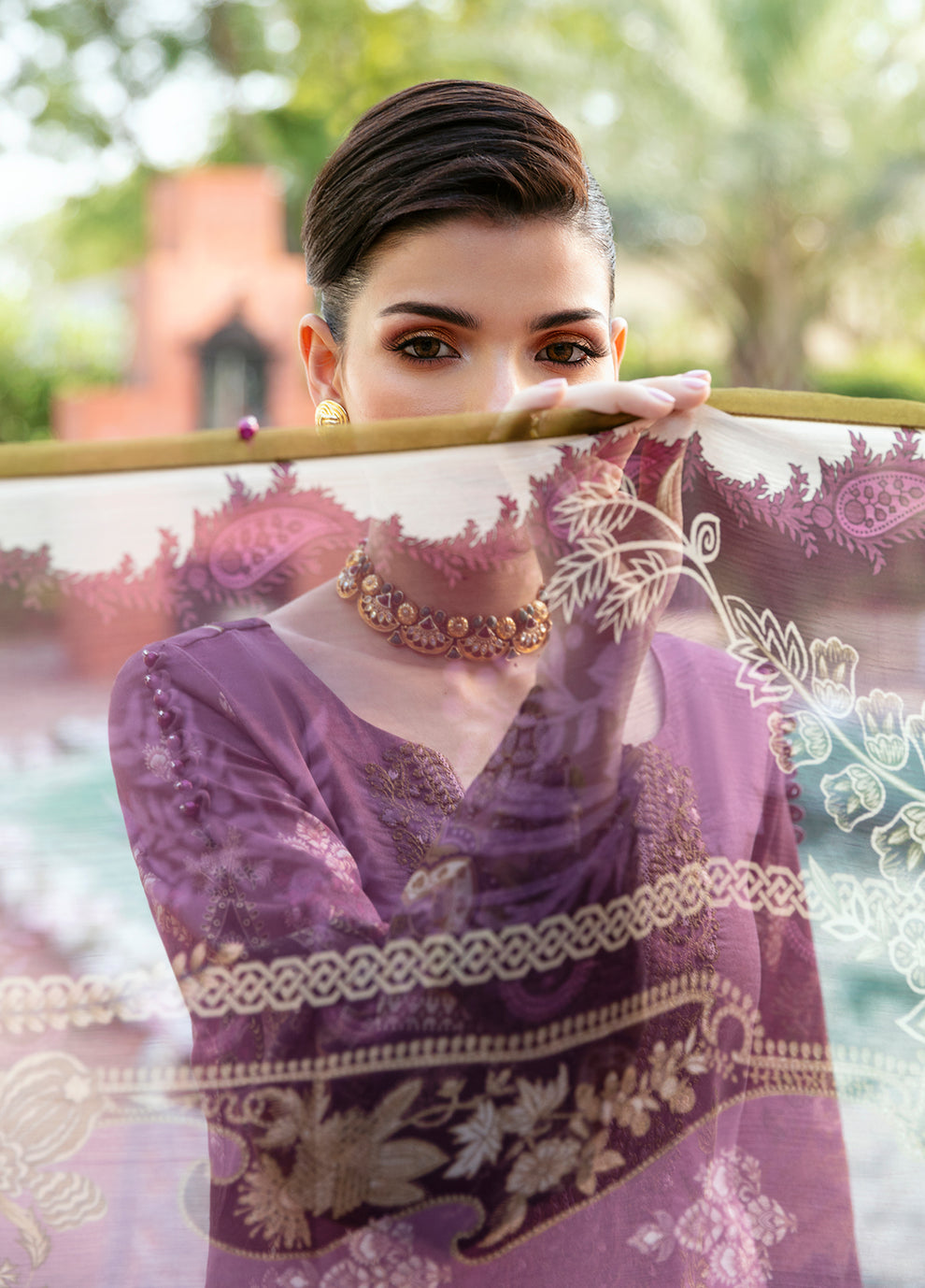 Gulaal | Summer Glow Lawn 24 | ESMERAY (GL-L-24V3-03) - Saira Saqlain