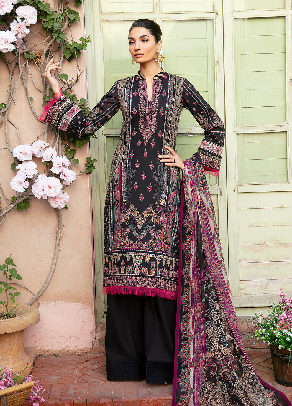 Gulaal | Summer Glow Lawn 24 | ANDREA (GL-L-24V3-06) - Saira Saqlain