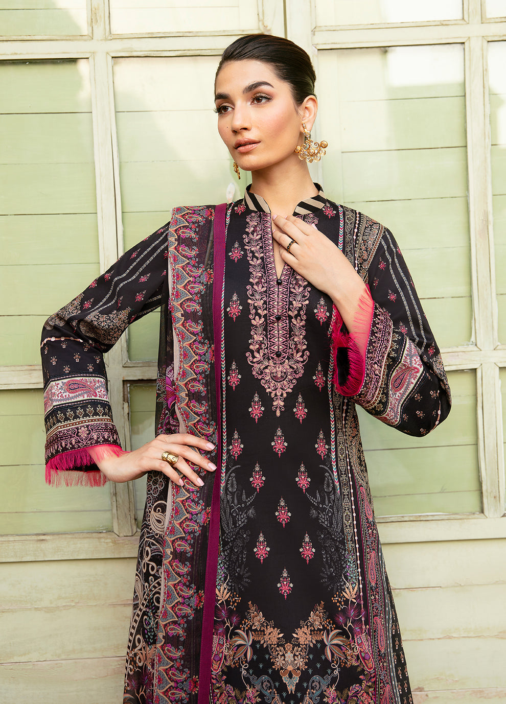 Gulaal | Summer Glow Lawn 24 | ANDREA (GL-L-24V3-06) - Saira Saqlain