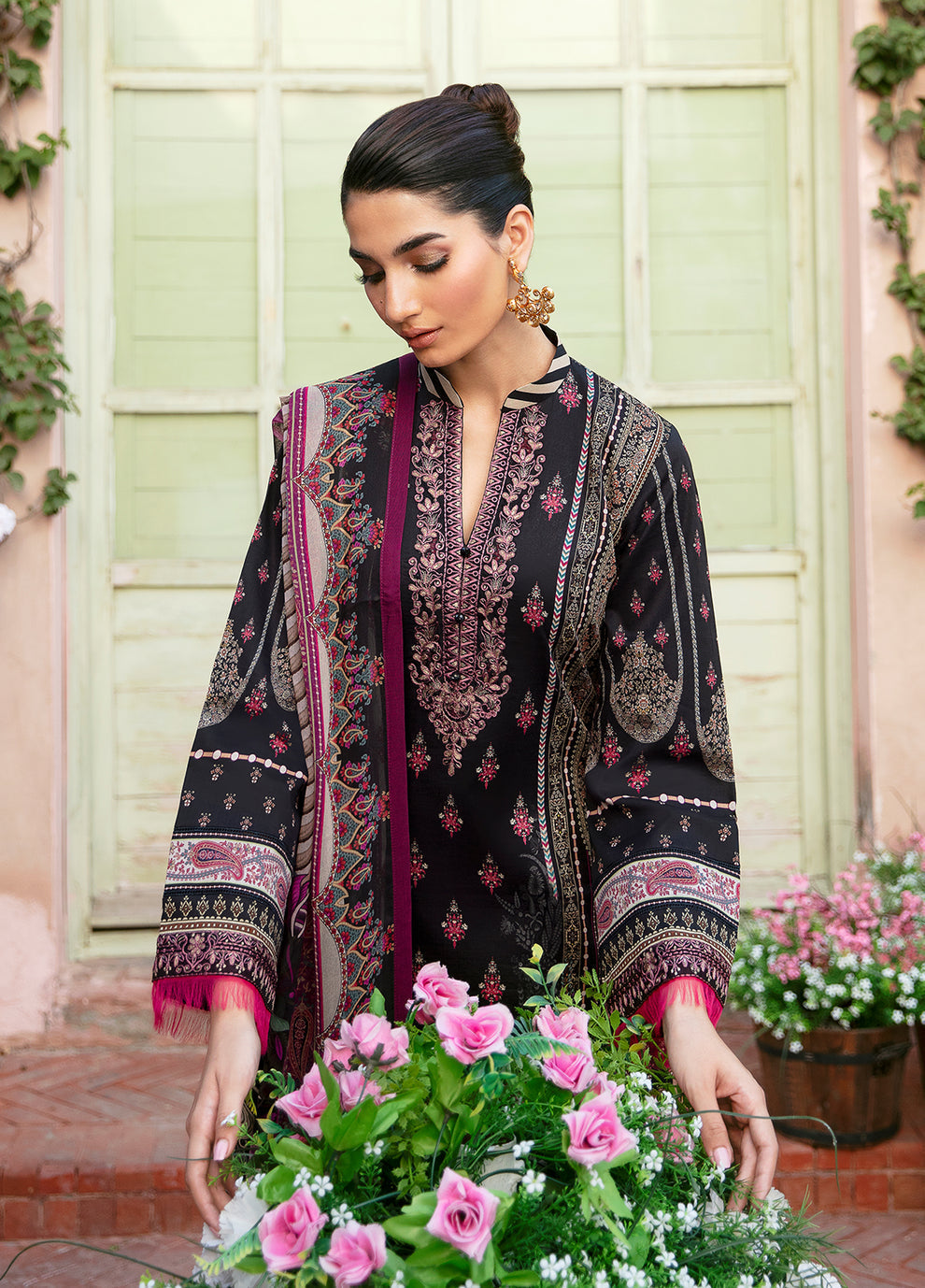 Gulaal | Summer Glow Lawn 24 | ANDREA (GL-L-24V3-06) - Saira Saqlain
