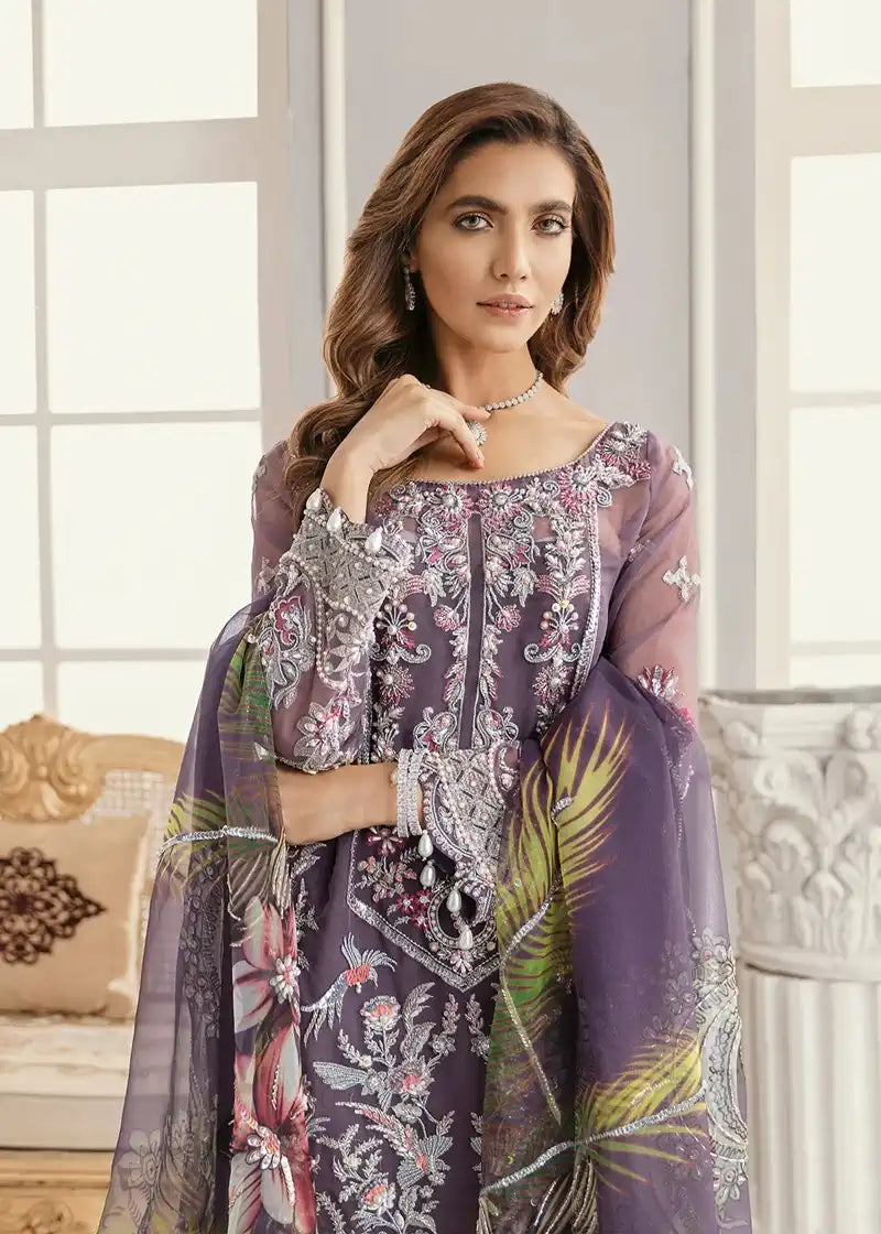 Akbar Aslam | Formal Collection | Lupine - Saira Saqlain
