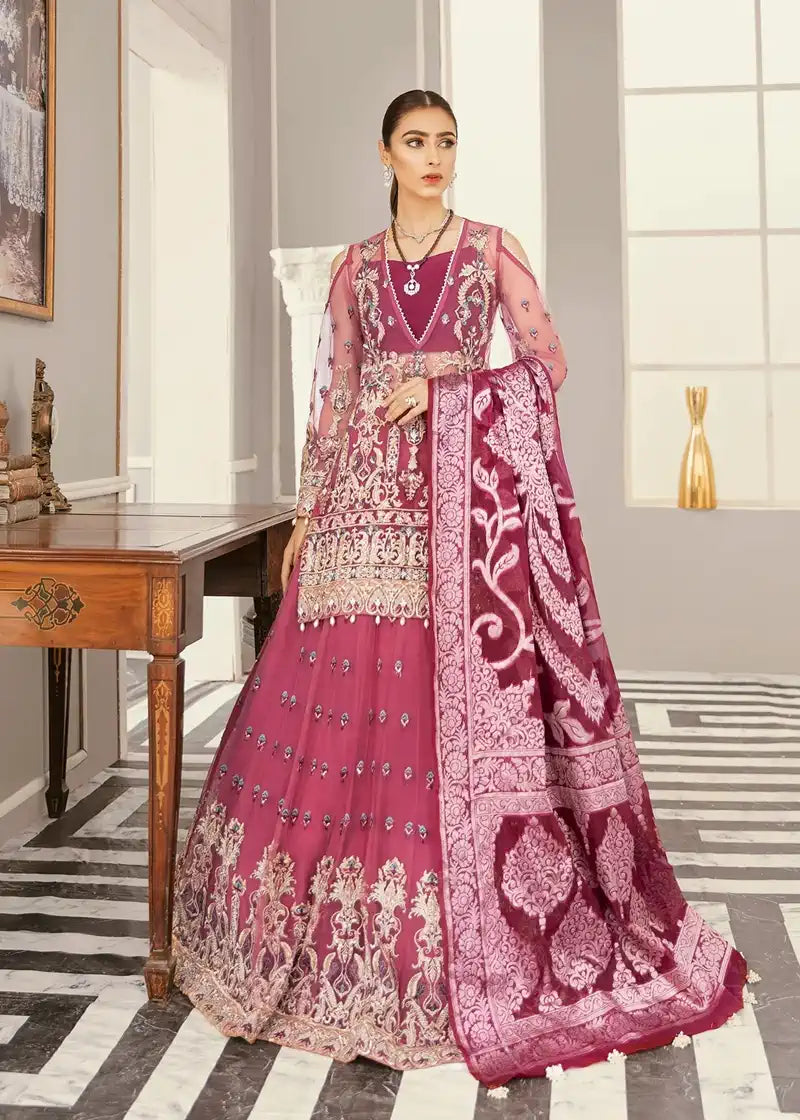 Akbar Aslam | Formal Collection | Peony - Saira Saqlain