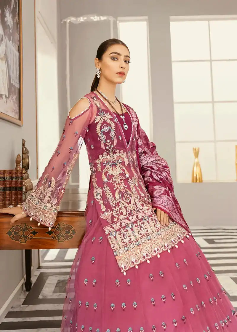 Akbar Aslam | Formal Collection | Peony - Saira Saqlain