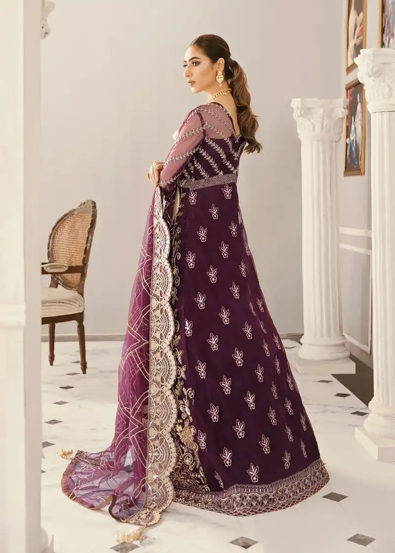 Akbar Aslam | Raqsl Collection | Gladiolus - Saira Saqlain