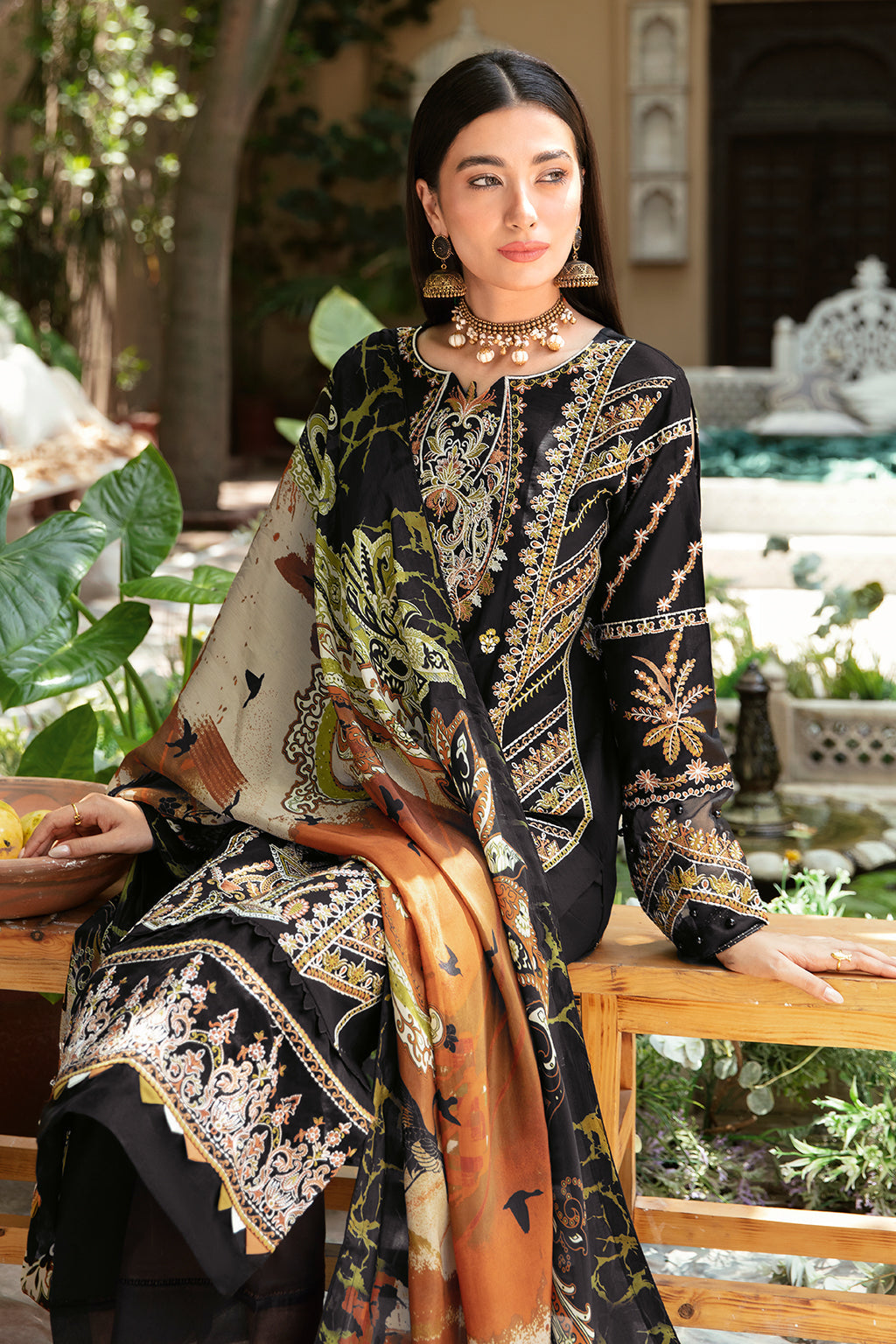 Ramsha | Luxury Lawn 24 | L-805 - Saira Saqlain