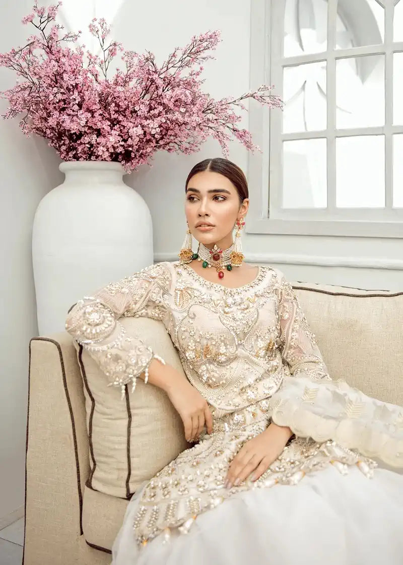 Akbar Aslam | Formal Collection | Snow Drop - Saira Saqlain