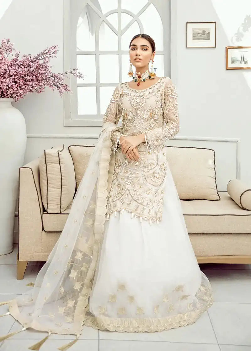Akbar Aslam | Formal Collection | Snow Drop - Saira Saqlain