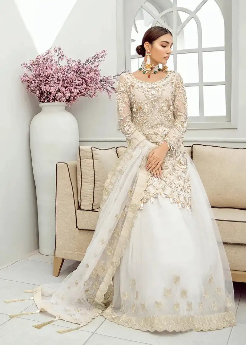 Akbar Aslam | Formal Collection | Snow Drop - Saira Saqlain